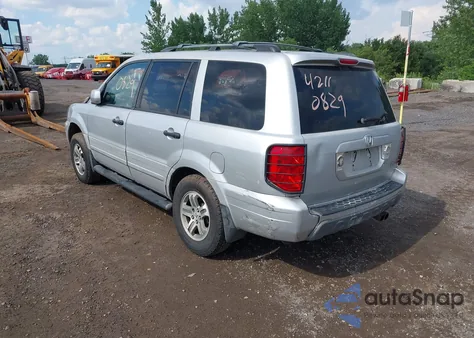 2003 Honda Pilot Ex-L z USA, uszkodzony, nr VIN 2HKYF18693H613421